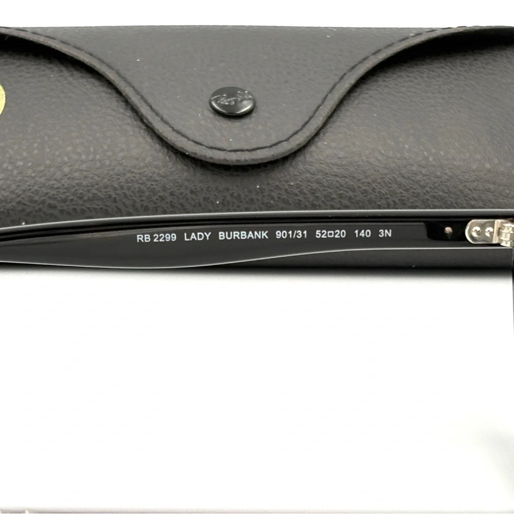 Lady Burbank RB2299 Cateye Sunglasses Ray-Ban Lady Burbank 901/31 52-20-140 3N - Picture 11 of 11